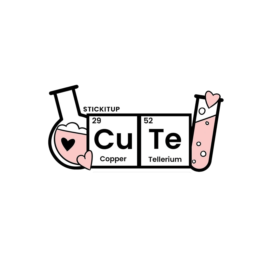 Cu Te Sticker